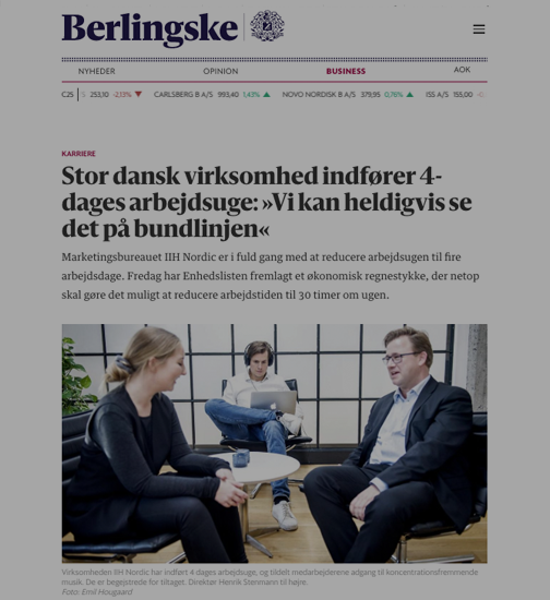 Artikel fra Berlingske