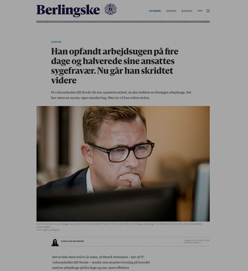 Artikel fra Berlingske